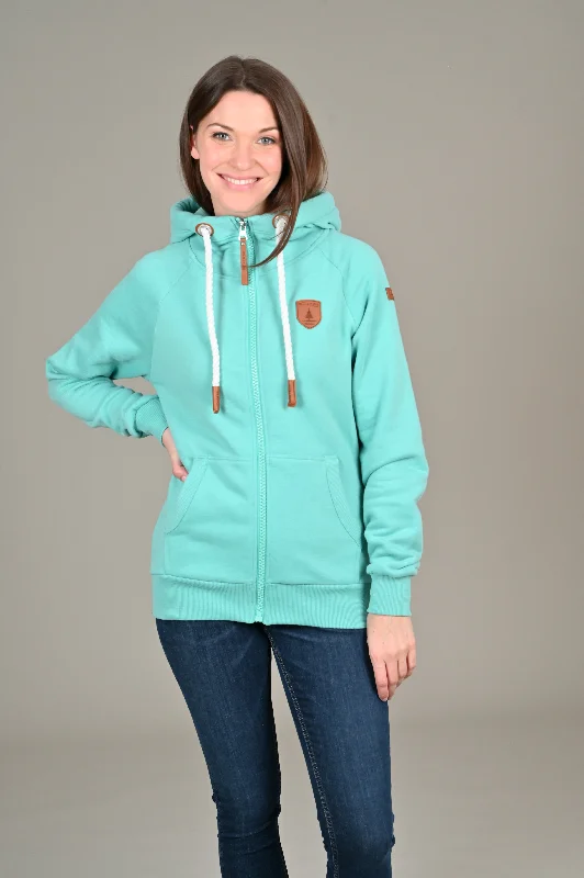 Women's Hoodies with Print for Bold Statements -Hera Cove Full-Zip Hoodie