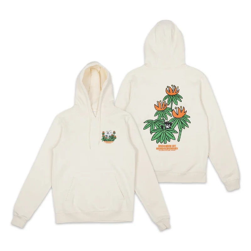 Women's Fashionable Fleece Hoodies -Hide and Seek Hoodie Unisex - White