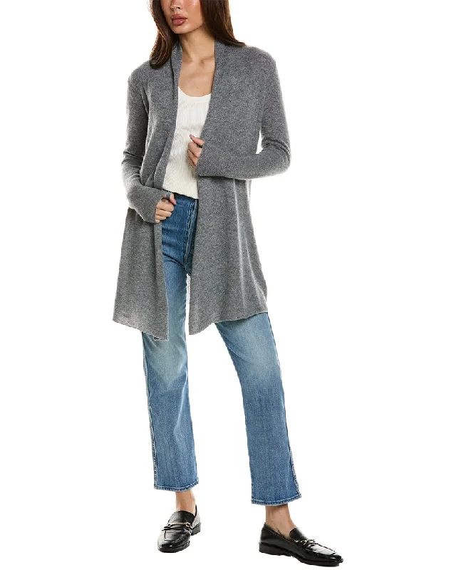 Women's Sweater with Statement Collar-InCashmere Cashmere Cardigan