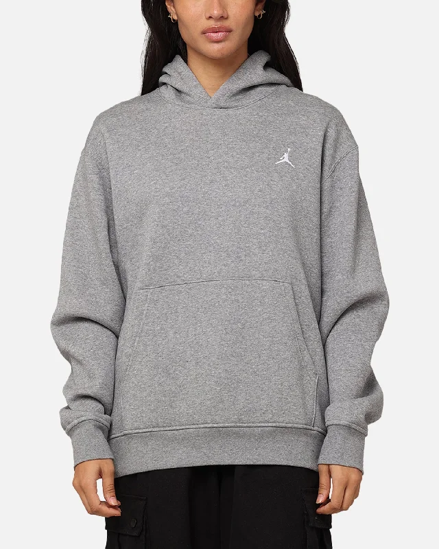 Women's Hoodies with Sporty Edge for Active Style -Jordan Brooklyn Fleece Printed Pullover Hoodie Carbon Heather Women's Hoodies with Sporty Edge for Active Style -Jordan Brooklyn Fleece Printed Pullover Hoodie Carbon Heather
