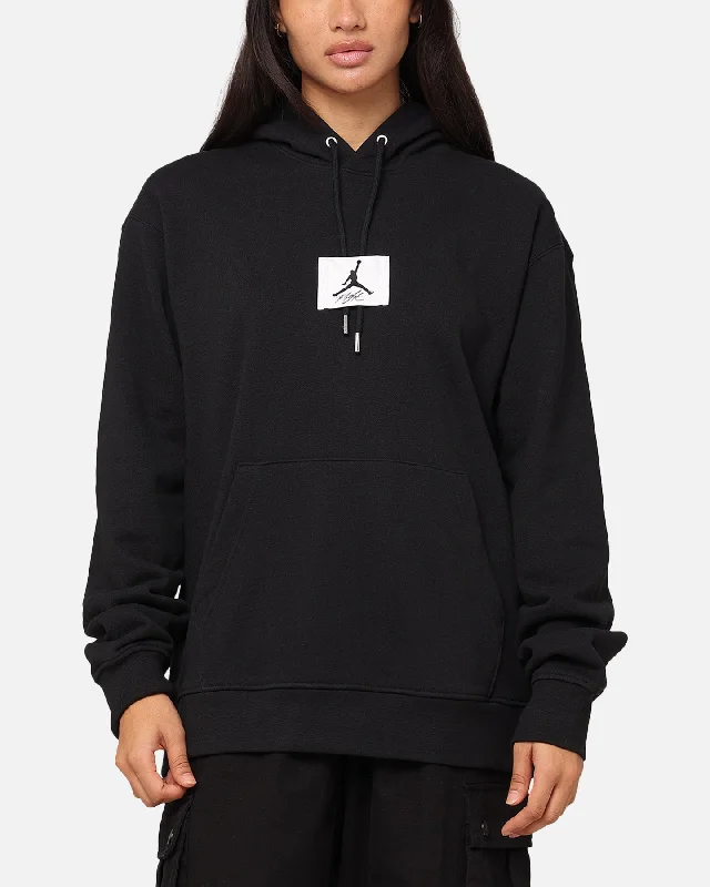 Women's Hoodies for Ultimate Comfort and Style -Jordan Essentials Statement Fleece Pullover Hoodie Black/Sail