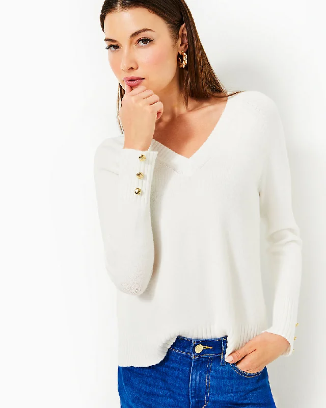 Women's Sweater with Open Knit-Kaycee Sweater