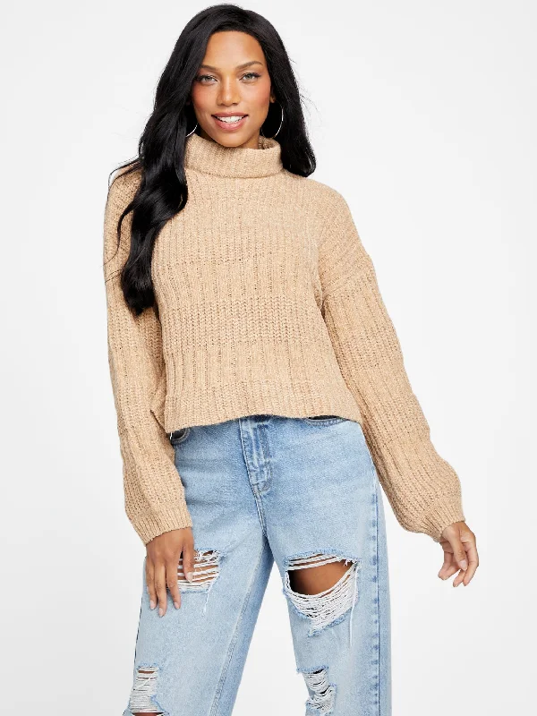Women's Sweater for Holiday Fashion-Kelly Turtleneck Sweater