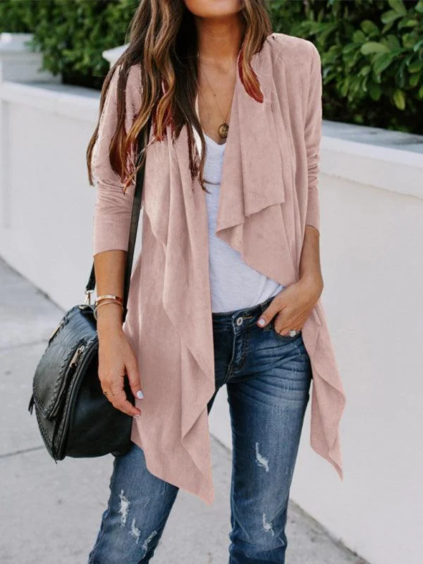 Women's Cardigans Sweater for Office-Ladies Solid Windbreaker Versatile Cardigan Sweater Women's Cardigans Sweater for Office-Ladies Solid Windbreaker Versatile Cardigan Sweater