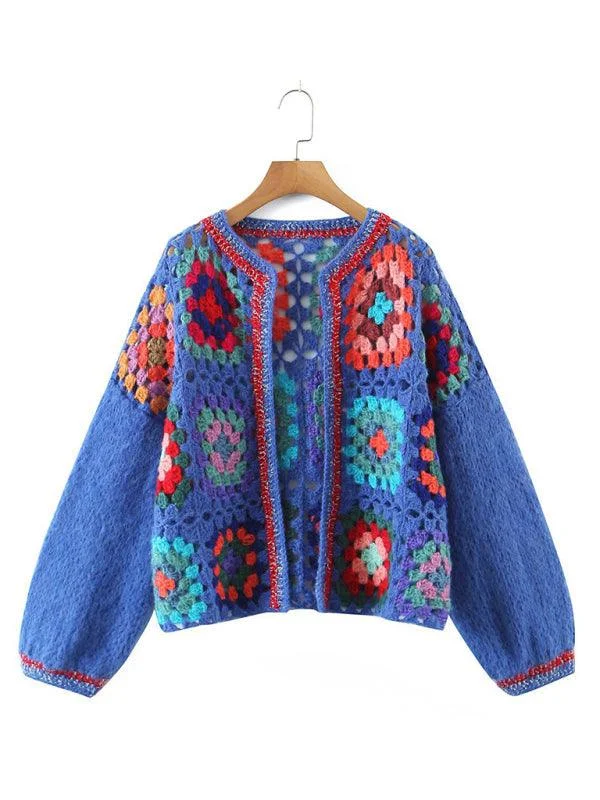 Women's Lightweight Wool Cardigans Sweater for Cold-Loose Crochet Women Cardigan Sweater Women's Lightweight Wool Cardigans Sweater for Cold-Loose Crochet Women Cardigan Sweater