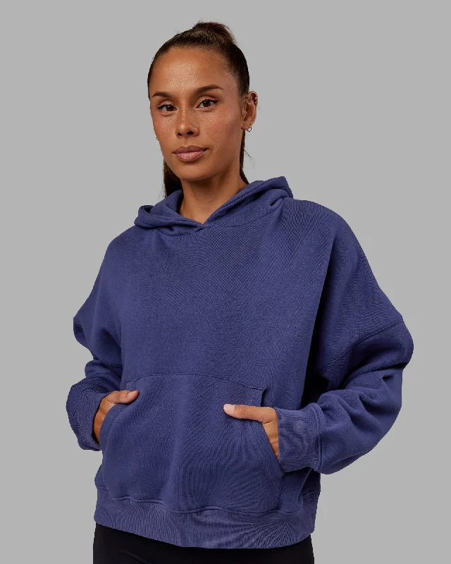 Women's Hoodies for Jogging and Exercising -Love The Run Hoodie - Future Dusk-Galactic Lilac