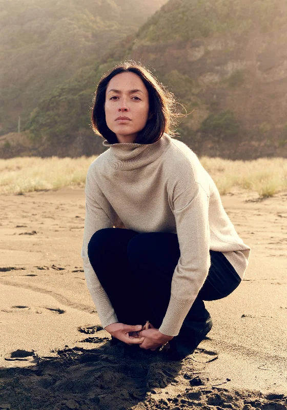 Women's Sweater for Classic Layering-Mae Turtleneck