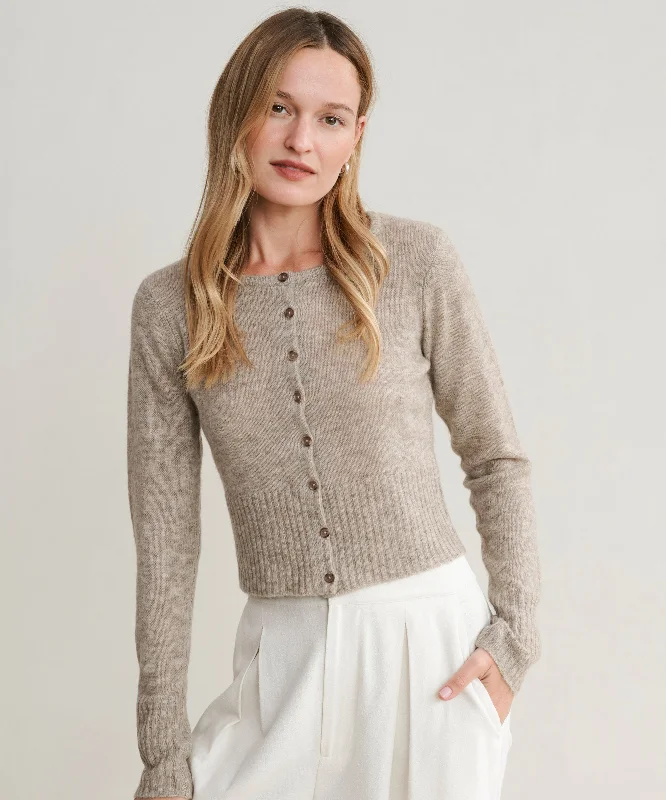 Women's Sweater for Classy Winter Looks-Merino Finley Cardigan