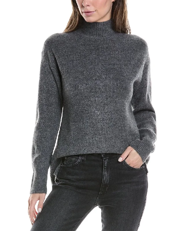 Women's Sweater for Bold Styles-Michael Stars Zion Mock Sweater