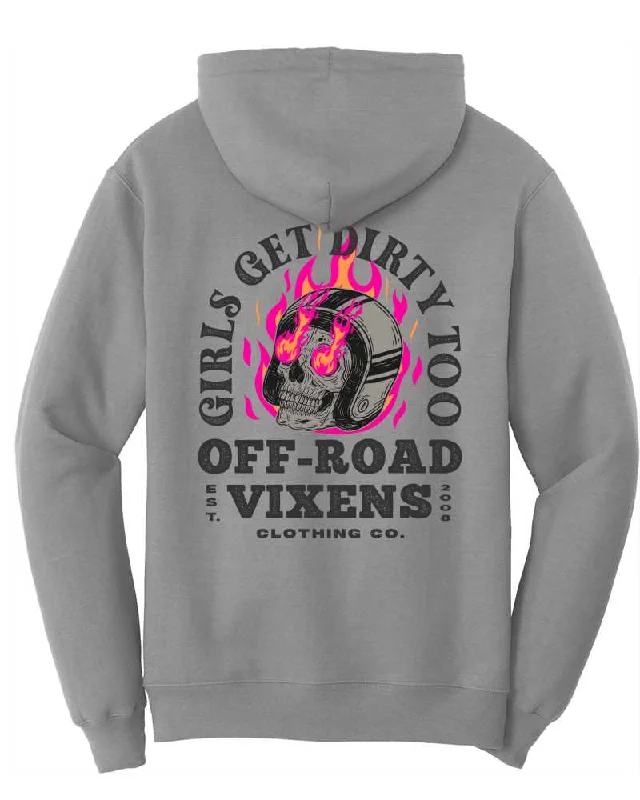 Women's Cozy Hoodies for Fall and Winter -Moto Head Unisex Pullover Hoodie