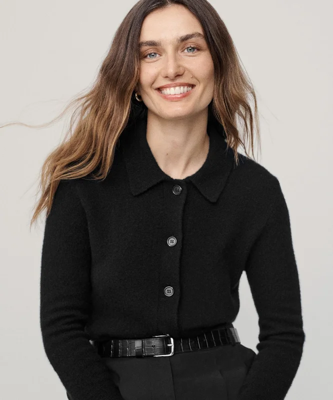Women's Sweater with Chunky Stitch-Murphy Cardigan