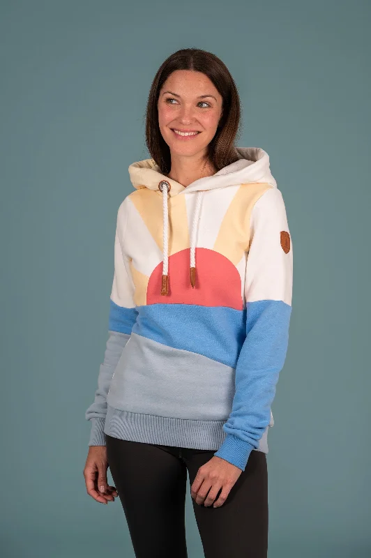 Women's Hoodies with Unique Fabric Blends -Mysty Hoodie Sunset