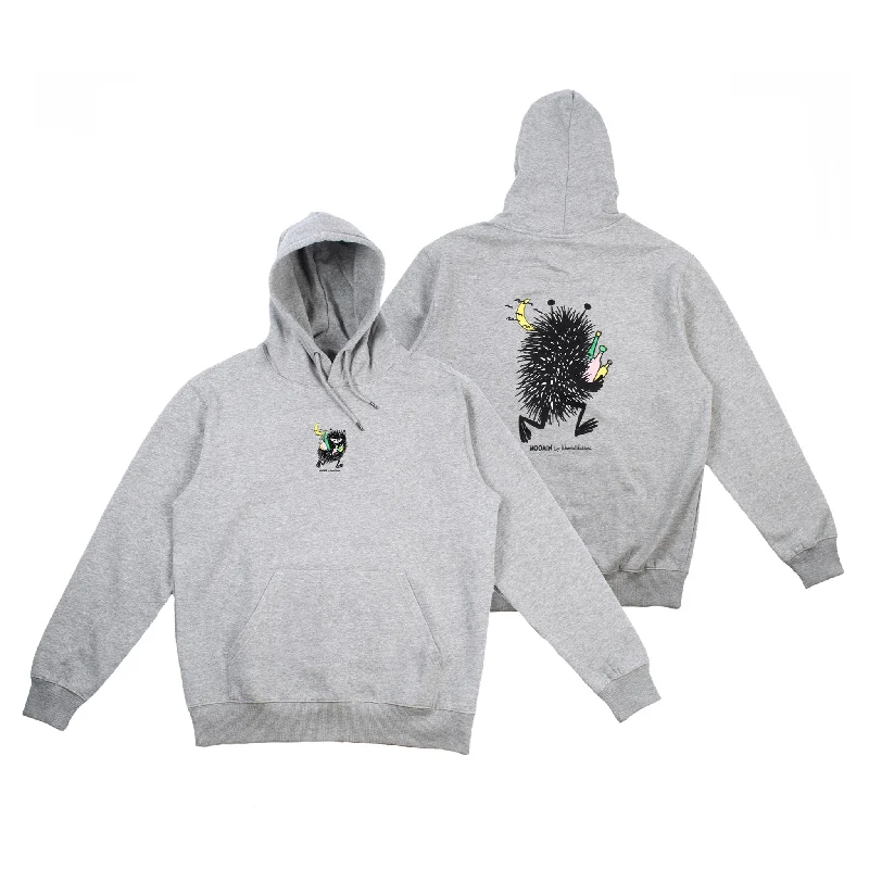 Women's Hoodies with Mixed Fabrics for Unique Style -Premium Cotton Hoodie Stinky - Grey Women's Hoodies with Mixed Fabrics for Unique Style -Premium Cotton Hoodie Stinky - Grey