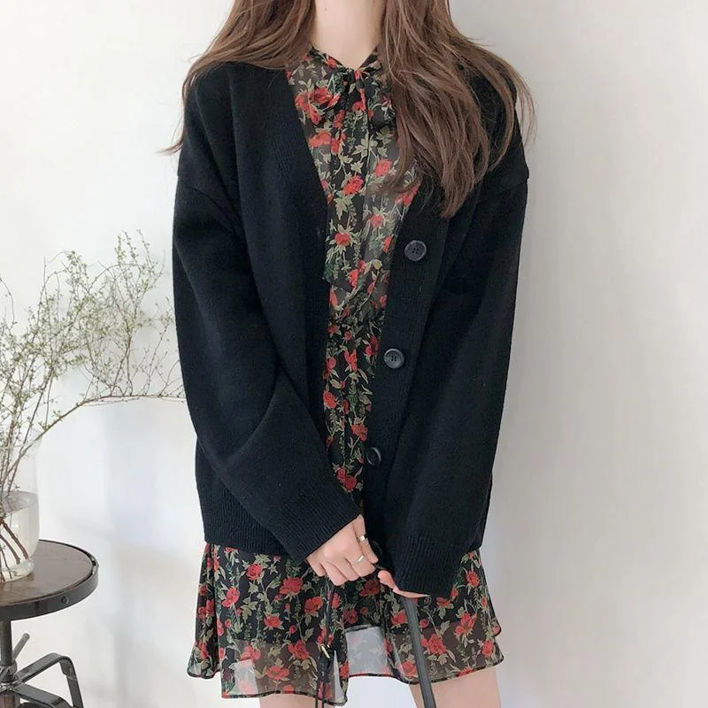 Women's Warm Wool Cardigans Sweater-Oversized Cardigan Sweater For Women