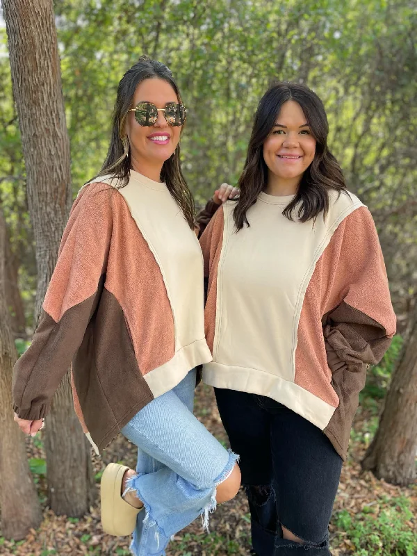 Women's Cardigan Pullovers Sweater-PREORDER: Keep It Neutral Hooded Pullover