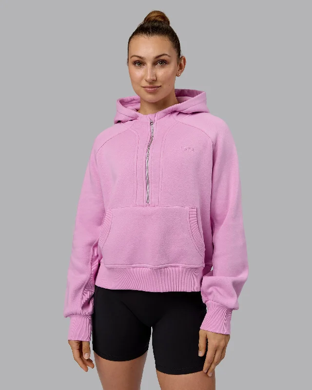 Women's Hoodies for Layering with Jeans -Pursue Hoodie - Pastel Orchid