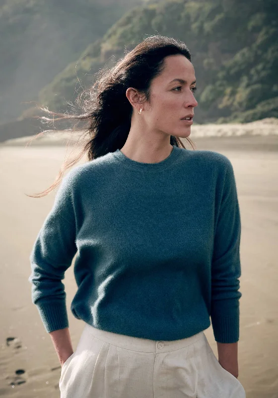 Women's Sweater for Relaxed Fit-Relax Crew Sweater