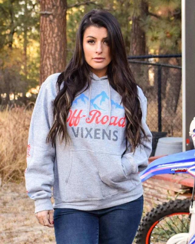Women's Hoodies with Banded Cuffs -Rocky Mountain Unisex Pullover Hoodie