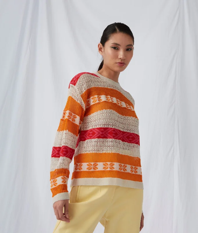 Women's Sweater for Tailored Fit-Round Neck Sweater