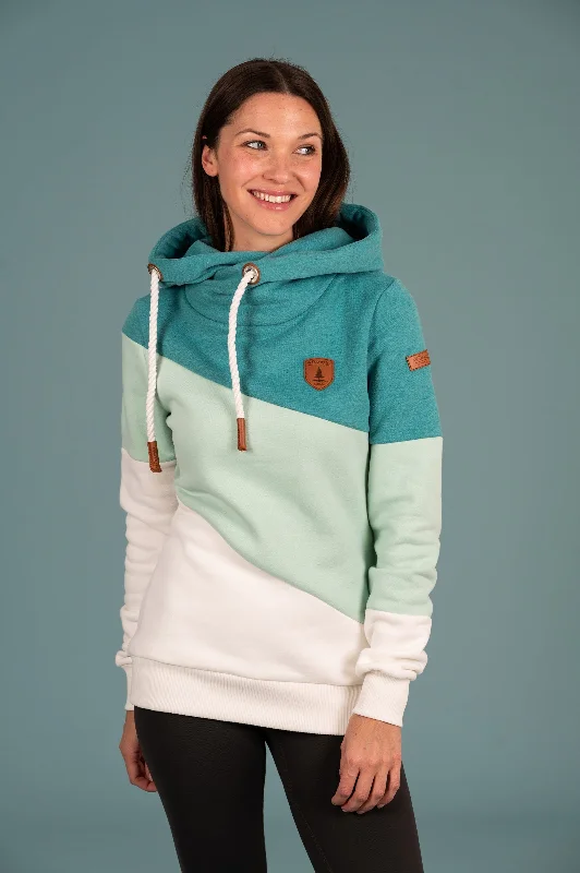 Women's Zip-up Hoodies for Easy Wear -Selene Lake Mix Hoodie