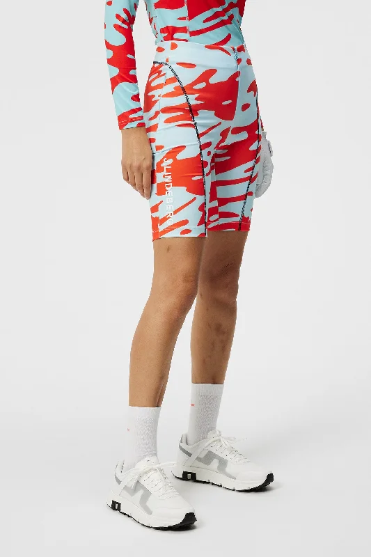 Women's Sweater for Outdoor Winters-Francesca Print Short Tights