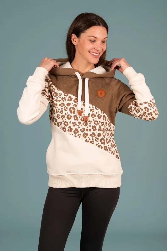 Women's Hoodies for Layering in Cold Weather -Starfish Mocha Mix Hoodie