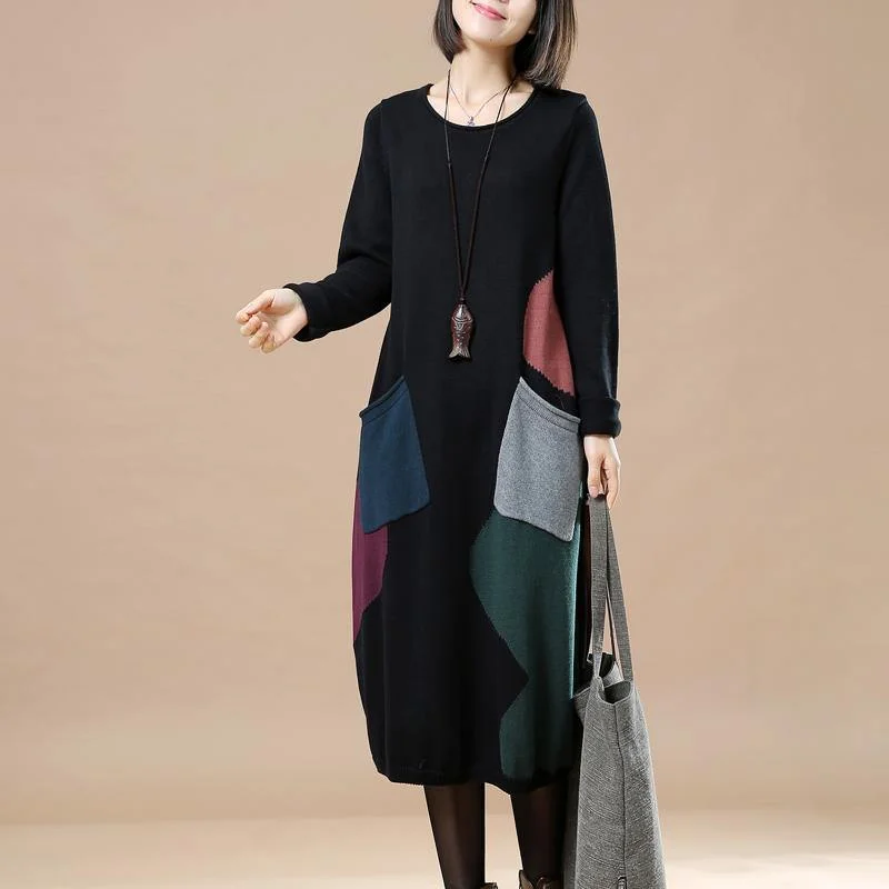 Women's Soft Wool Knit Pullover Sweater for Layering-stylish black long sweaters dresses trendy plus size pullover casual baggy pullover sweater patchwork Women's Soft Wool Knit Pullover Sweater for Layering-stylish black long sweaters dresses trendy plus size pullover casual baggy pullover sweater patchwork