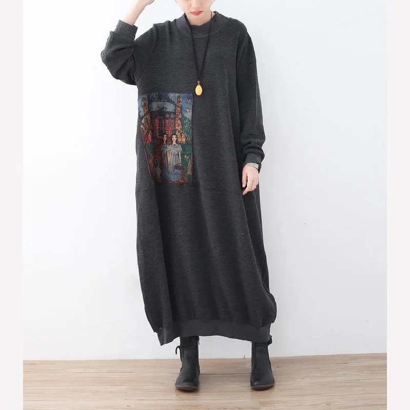 Women's Pullovers Sweater with Textured Knit-stylish dark gray sweater dress Loose fitting fall outfits sweater top quality patchwork asymmetric pullover sweater Women's Pullovers Sweater with Textured Knit-stylish dark gray sweater dress Loose fitting fall outfits sweater top quality patchwork asymmetric pullover sweater