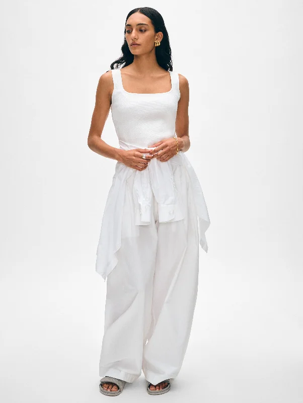 Women's Sweater for Mixing with Skirts-Superfine Organic Cotton Tank