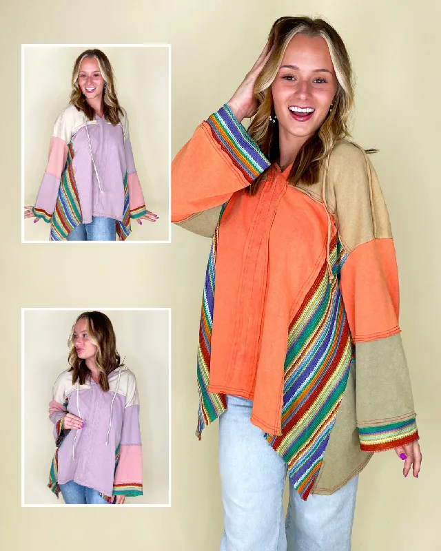 Cozy Knit Tops-The Adrienne Hoodie