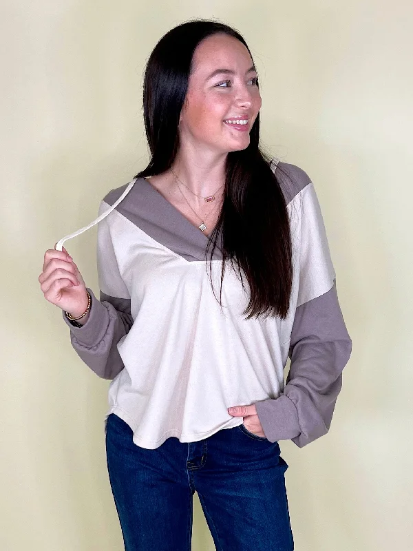 Women's Knit Sweater with Casual Vibe -The Dena Hoodie