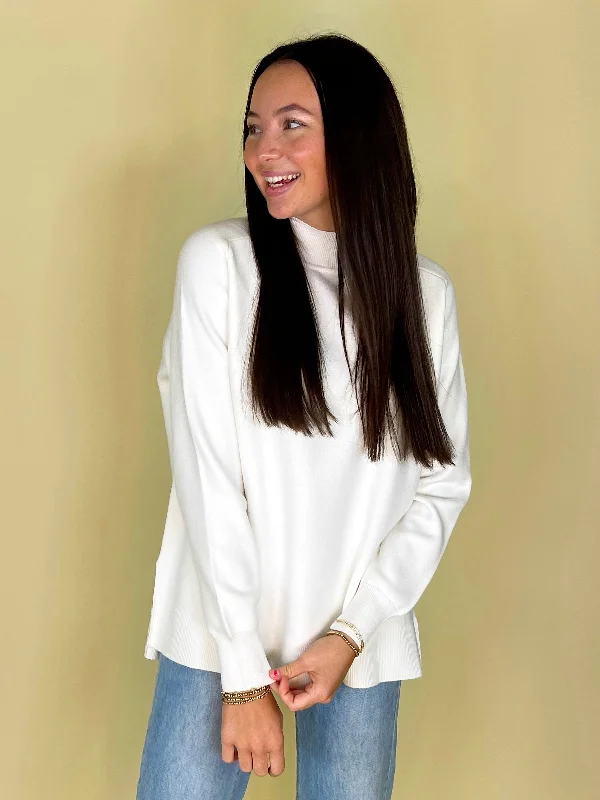 Women's Knit Sweater with Cozy Texture -The Genevieve Sweater