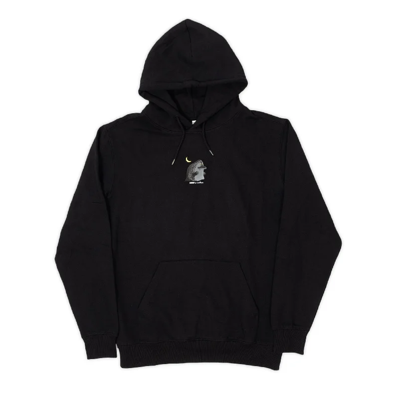 Women's Slim Fit Hoodies for Trendy Look -Organic Premium Hoodie Groke - Black