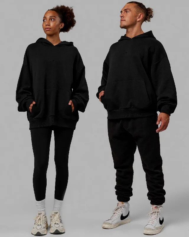 Stylish Women's Hoodies for Relaxed Style -Unisex MVP Hoodie Oversize - Black