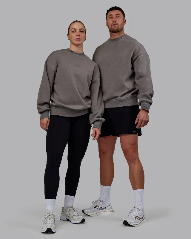 Women's Hoodies with Drawstring Closures -Unisex MVP Sweater Oversize - Storm Front