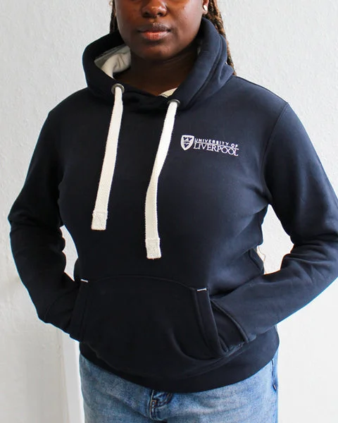 Women's Hoodie Tops for Active Days -University Of Liverpool Leavers hoody 2024