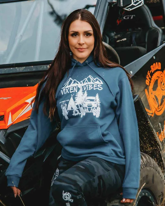 Women's Hoodies with Zip Pockets -Vixen Vibes Unisex Pullover Hoodie