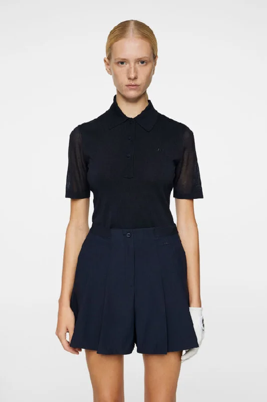 Trendy Women's Sweater-Amandine Knitted Polo
