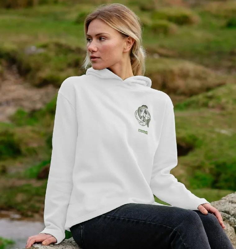 Women's Hoodies for Fall Fashion -Women's Carp Pocket Hoodie