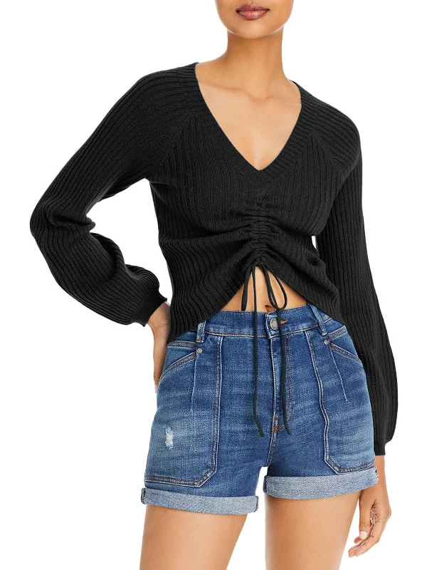 Women's Comfy Knit Wool Pullovers Sweater-Womens Cashmere Drawstring Pullover Sweater Women's Comfy Knit Wool Pullovers Sweater-Womens Cashmere Drawstring Pullover Sweater