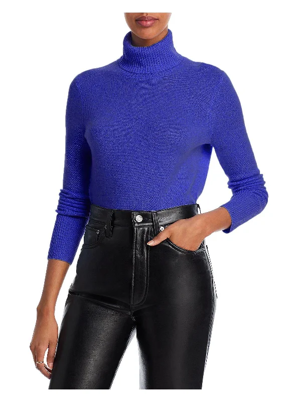 Women's Sweater for Chic and Cozy Look-Womens Cashmere Turtleneck Sweater