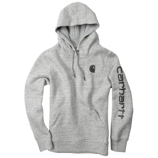 Women's Zip-up Hoodies for Gym -Women'S Clarksburg Logo Hoodie Asphalt