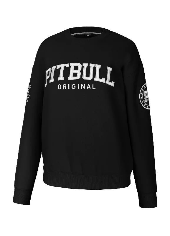Women's Hoodies with Contrast Hood Lining -Women's oversize sweatshirt Tyrian