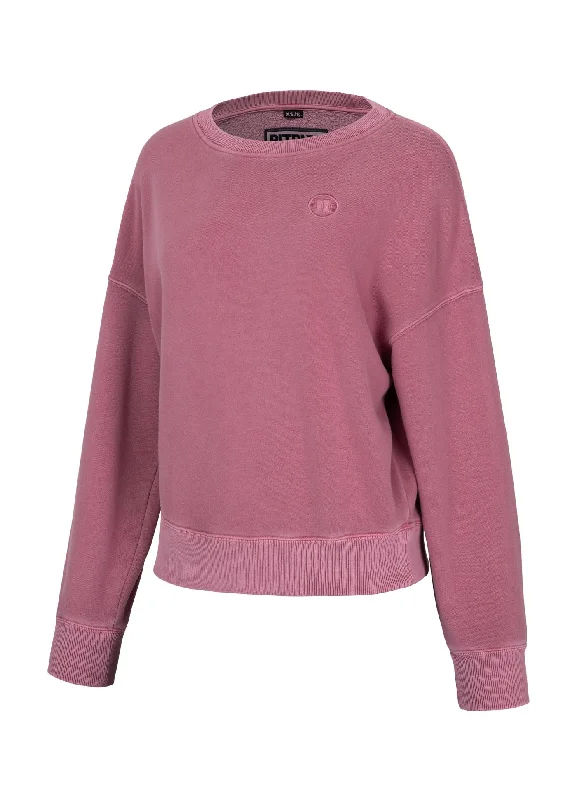 Women's Zip-up Hoodies for Athletic Look -Women's sweatshirt Washed Manzanita