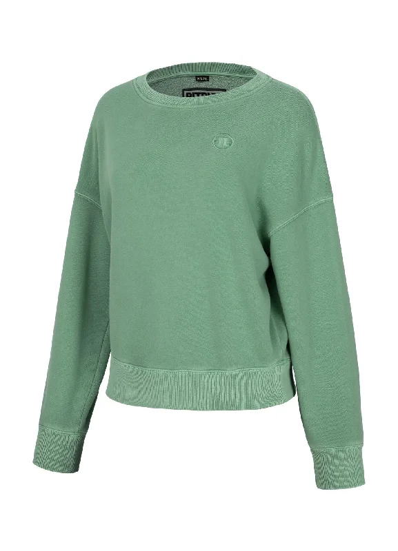 Women's Hoodies with Funky Logos -Women's sweatshirt Washed Manzanita