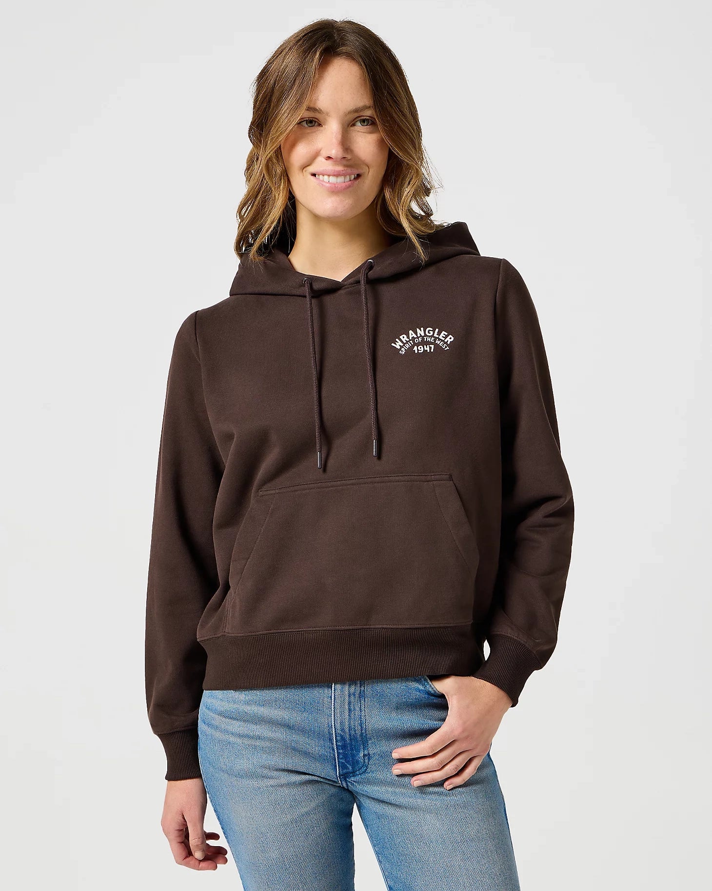 Women's Hoodies with Soft Fleece for Extra Warmth -Regular Hoodie in Mole