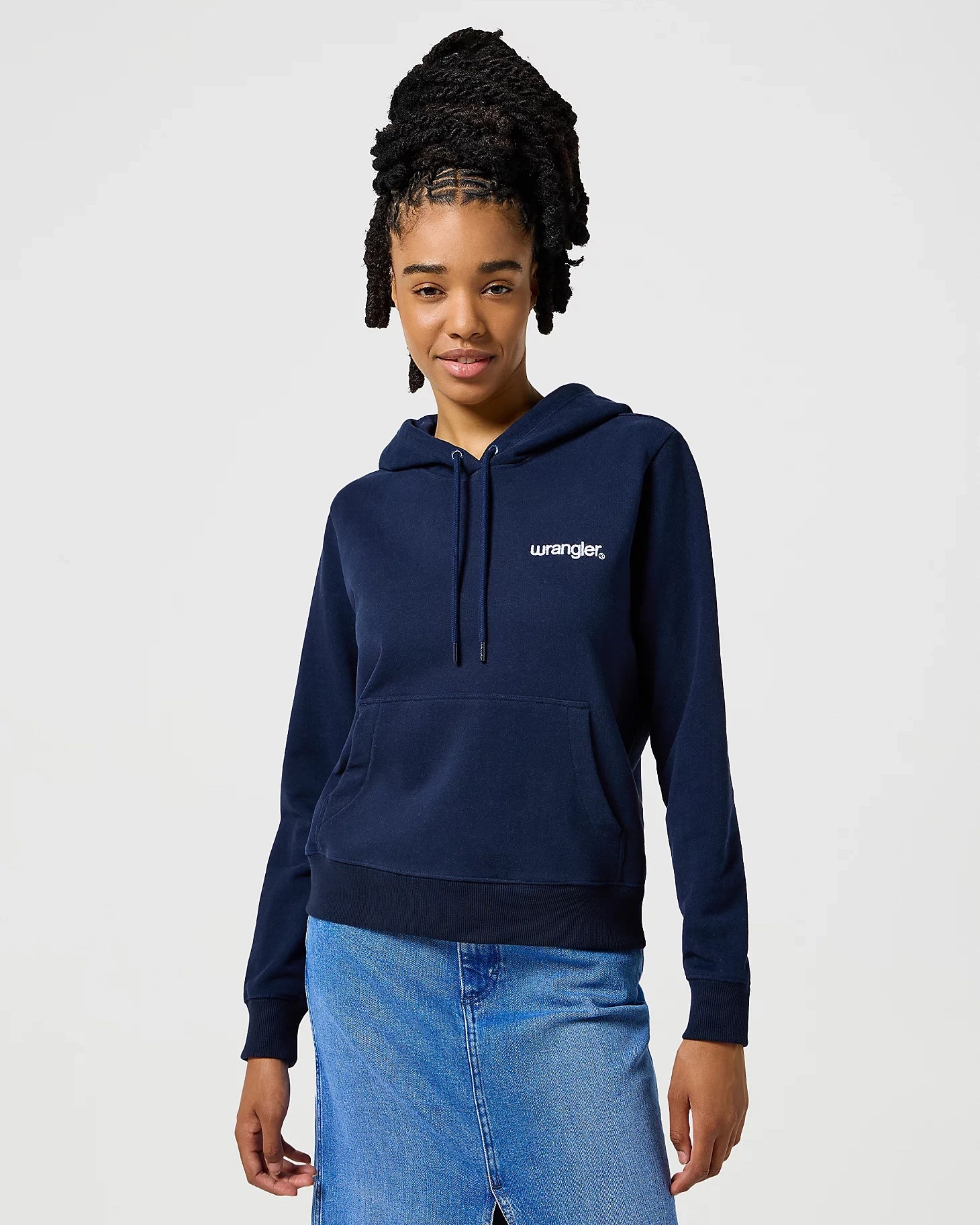 Women's Hoodies for Relaxing at Home -Regular Hoodie in Navy