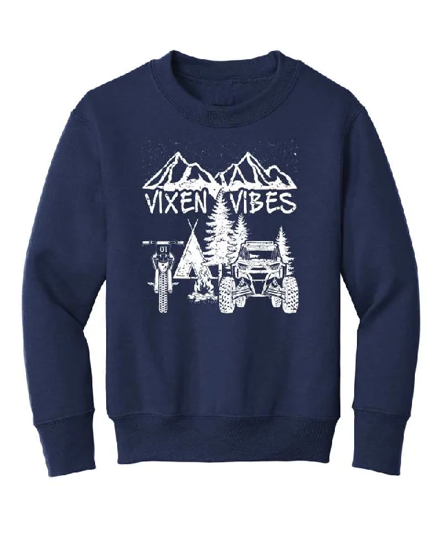 Women's Hoodies with Unique Hoods for Stylish Look -Youth Vixen Vibes Crewneck