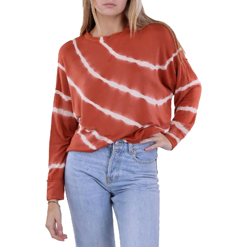 Women's Pullover with Drop Shoulder Design -Anthropologie Maronie Womens Pullover Crewneck Crop Top Women's Pullover with Drop Shoulder Design -Anthropologie Maronie Womens Pullover Crewneck Crop Top