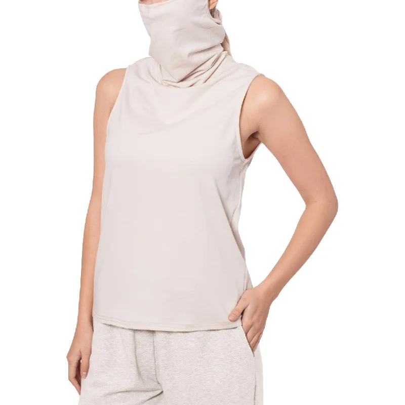 Women's Camisoles for All-Day Comfort -B&A by Betsy and Adam Womens Knit Attached Mask Tank Top